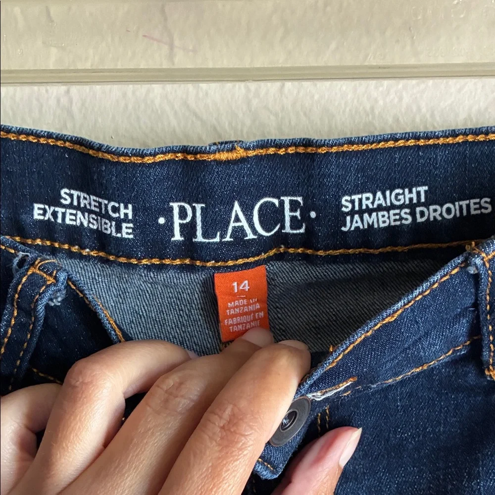 The Children's Place Dark Blue Denim Pants
